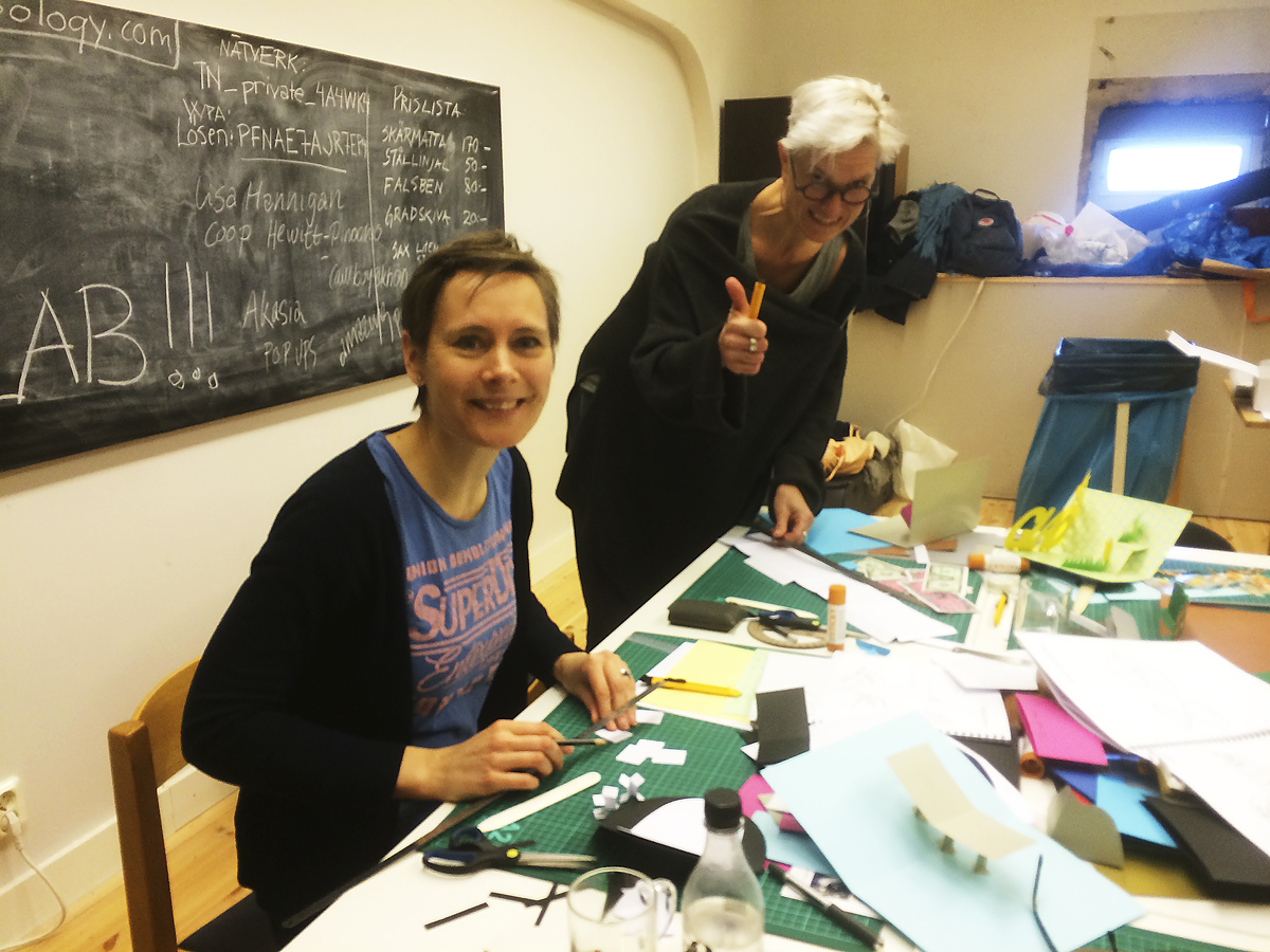 Linda och Helle workshop mars 2014